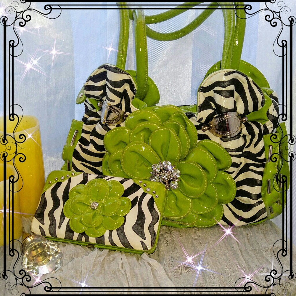 Purse with matching wallet